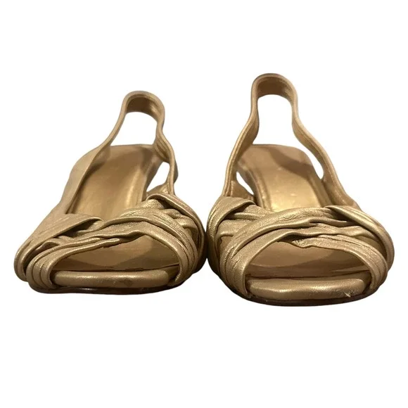 Cole Haan Gold Heels - Picture 11 of 15